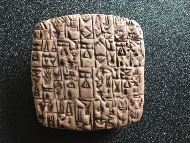 Sumerian Slave Tablet Recreation